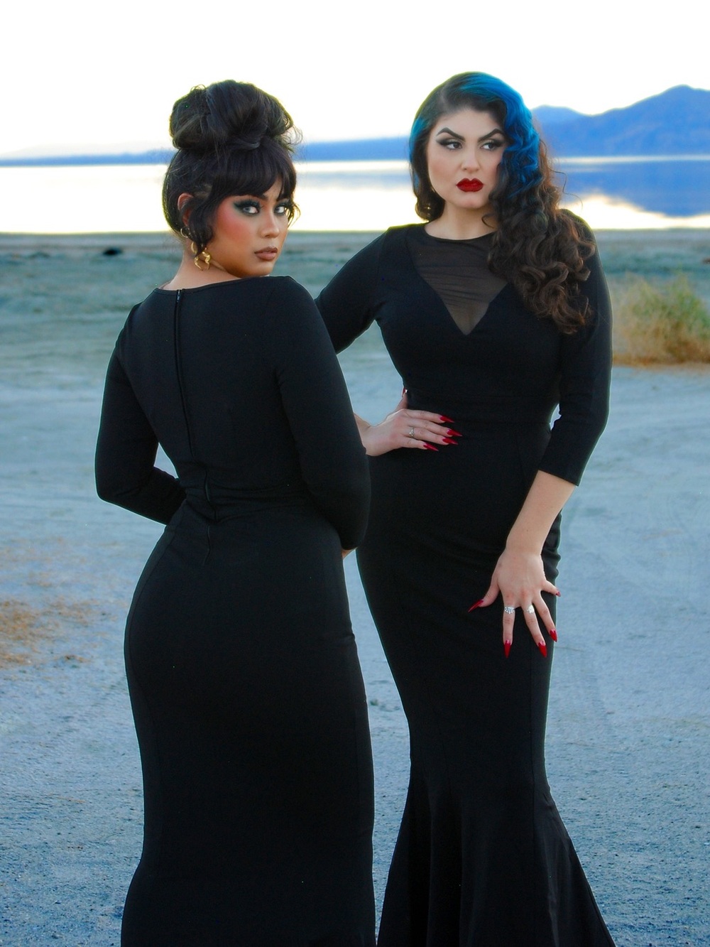 Deadly Dames Theodora Gown - Black